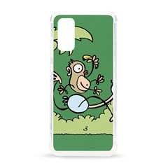 Ostrich Jungle Monkey Plants Samsung Galaxy S20 6 2 Inch Tpu Uv Case