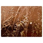 Ice Iced Structure Frozen Frost Two Sides Premium Plush Fleece Blanket (Extra Small) 40 x30  Blanket Front