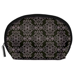 Line Geometry Pattern Geometric Accessory Pouch (large)