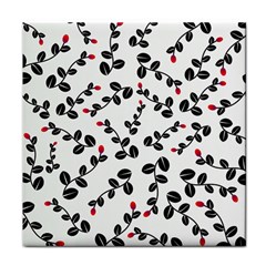 Pattern Flower Design Background Face Towel