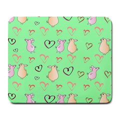 Pig Heart Digital Large Mousepad