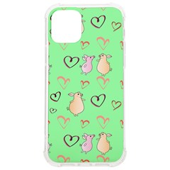Pig Heart Digital Iphone 12/12 Pro Tpu Uv Print Case by Ravend