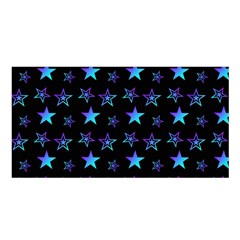 Background Stars Seamless Wallpaper Satin Shawl 45  X 80 