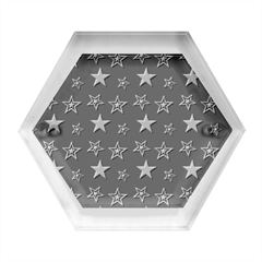 Background Stars Seamless Wallpaper Hexagon Wood Jewelry Box by Ravend