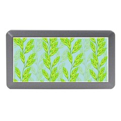 Background Leaves Branch Seamless Memory Card Reader (mini)