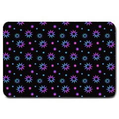 Stars Pattern Art Design Large Doormat