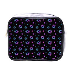 Stars Pattern Art Design Mini Toiletries Bag (one Side)