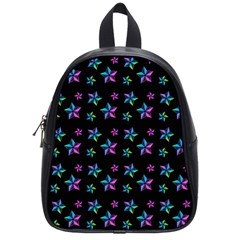 Stars Pattern Art Design Wallpaper School Bag (small)