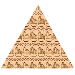 Pattern Design Background Nature Wooden Puzzle Triangle