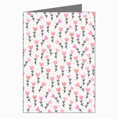 Flowers Pattern Decoration Design Greeting Cards (pkg Of 8)