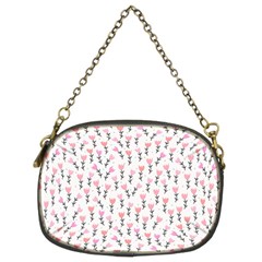 Flowers Pattern Decoration Design Chain Purse (two Sides)