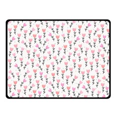 Flowers Pattern Decoration Design Fleece Blanket (small) by Ravend