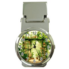 Building Potted Plants Money Clip Watches by Ravend