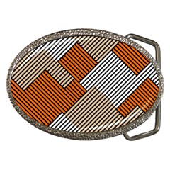 Abstract Pattern Line Art Design Decoration Belt Buckles