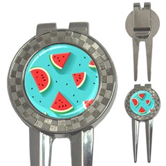 Watermelon Fruit Slice 3-in-1 Golf Divots