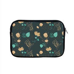 Flowers Leaves Pattern Seamless Apple Macbook Pro 15  Zipper Case