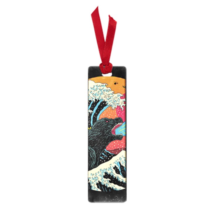 Retro Wave Kaiju Godzilla Japanese Pop Art Style Small Book Marks