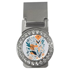 Flower Design Nature Money Clips (cz) 