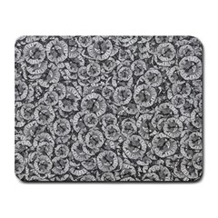 Vintage Clock Motif Pattern Small Mousepad