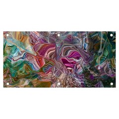 Abstract Waves Iv Banner And Sign 6  X 3  by kaleidomarblingart