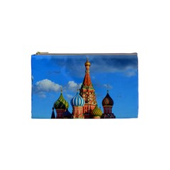 Architecture Building Cathedral Church Cosmetic Bag (small) by Modalart