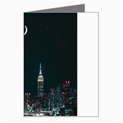 Skyline Photography Of Buildings Greeting Card by Modalart