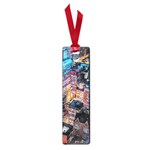 Aerial Photo Of Cityscape At Night Small Book Marks Front