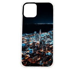 Aerial Photography Of Lighted High Rise Buildings Iphone 12 Pro Max Tpu Uv Print Case