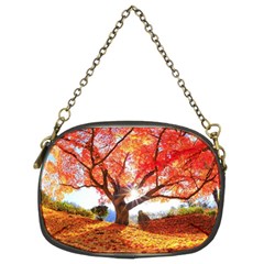 Beautiful Tree Flowers Chain Purse (two Sides) by 1212