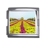 Beautiful garden Mega Link Italian Charm (18mm) Front