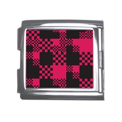 Cube Square Block Shape Creative Mega Link Italian Charm (18mm) by Amaryn4rt