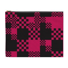 Cube Square Block Shape Creative Cosmetic Bag (xl) by Amaryn4rt