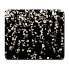 Christmas Bokeh Lights Background Large Mousepad by Amaryn4rt