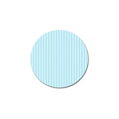 Stripes Striped Turquoise Golf Ball Marker by Amaryn4rt