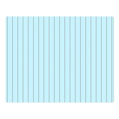 Stripes Striped Turquoise Two Sides Premium Plush Fleece Blanket (large) by Amaryn4rt