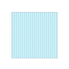 Stripes Striped Turquoise Satin Bandana Scarf 22  X 22  by Amaryn4rt