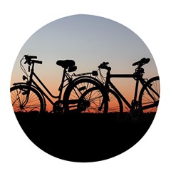 Bicycles Wheel Sunset Love Romance Pop Socket by Amaryn4rt
