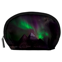 Fantasy Pyramid Mystic Space Aurora Accessory Pouch (large) by Grandong