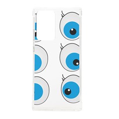 Eyes Comic Cartoon Fun Funny Toon Samsung Galaxy Note 20 Ultra Tpu Uv Case by Ndabl3x