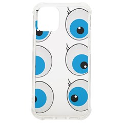 Eyes Comic Cartoon Fun Funny Toon Iphone 12 Mini Tpu Uv Print Case	 by Ndabl3x