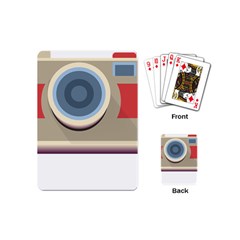 Photo Camera Machine Colorful Art Playing Cards Single Design (mini) by Ndabl3x