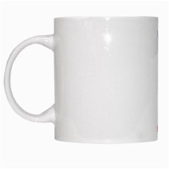 Arrow Up Down White Mug by Ndabl3x