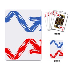 Arrow Up Down Playing Cards Single Design (rectangle) by Ndabl3x