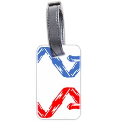 Arrow Up Down Luggage Tag (two Sides) by Ndabl3x