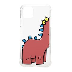 Dinosaur Dragon Drawing Cute Iphone 11 Pro Max 6 5 Inch Tpu Uv Print Case by Ndabl3x