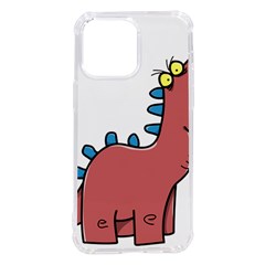 Dinosaur Dragon Drawing Cute Iphone 14 Pro Max Tpu Uv Print Case by Ndabl3x