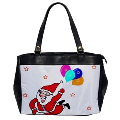 Nicholas Santa Claus Balloons Stars Oversize Office Handbag by Ndabl3x