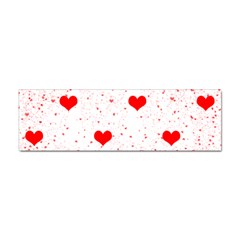 Hearts Romantic Love Valentines Sticker Bumper (10 Pack) by Ndabl3x