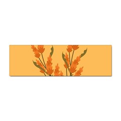 Yellow Flowers Flowers Watercolor Sticker Bumper (100 Pack) by Grandong
