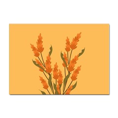 Yellow Flowers Flowers Watercolor Sticker A4 (10 Pack) by Grandong